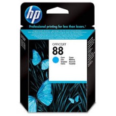 حبر سائل ازرق اتش بي HP 88 أصلي- (حبر سائل  C9386AN) Cyan 